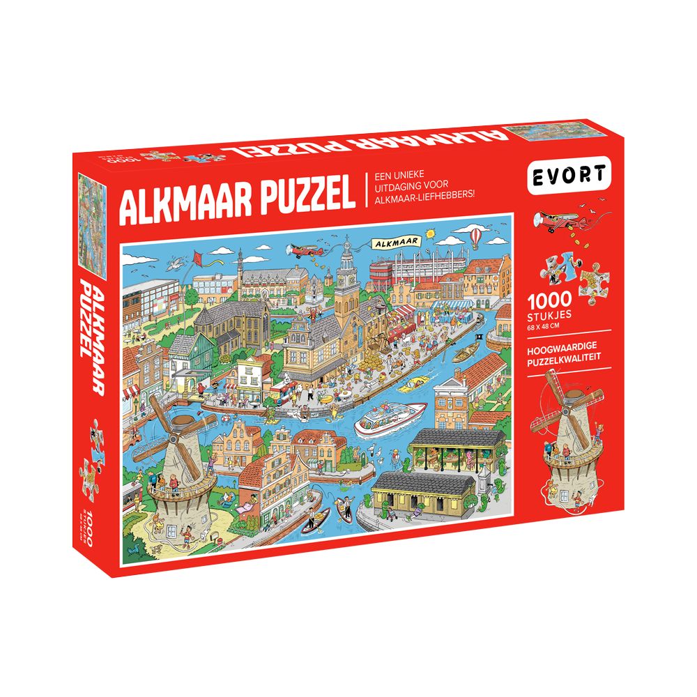 Evort Alkmaar Puzzel 1000 Stukjes