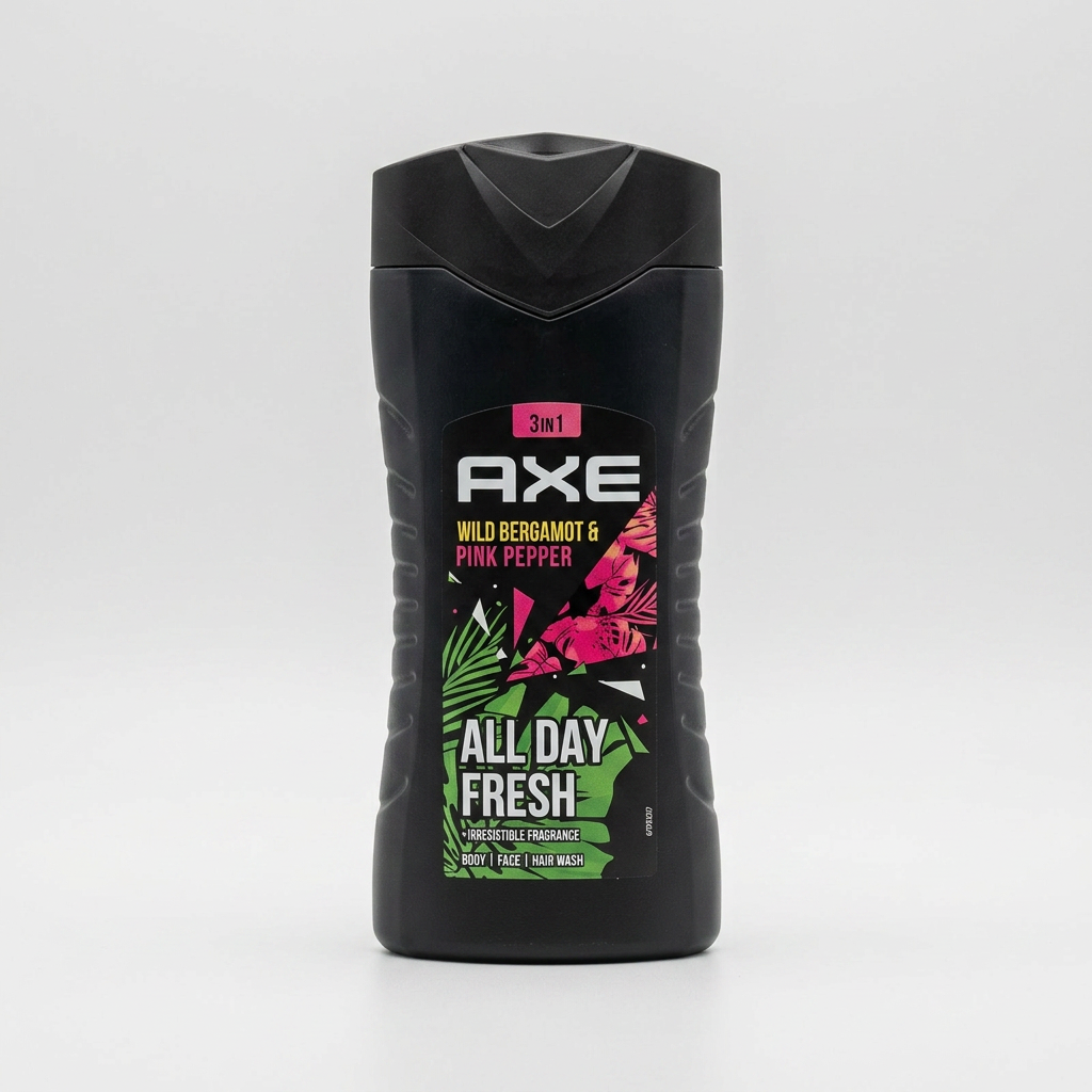 Axe Wild Bergamot and Pink Pepper 3-in-1 Douchegel