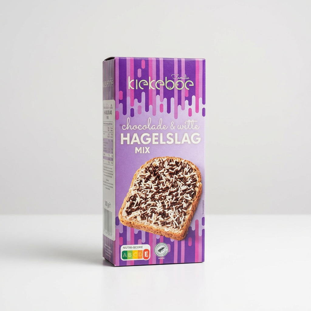 Familie Kiekeboe Mix van Melk en Witte Hagelslag