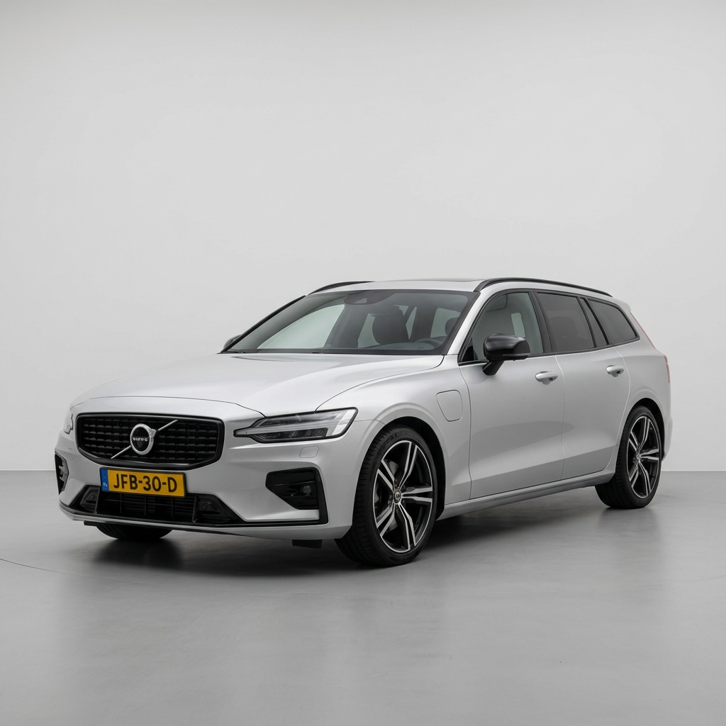 Volvo V60 Recharge Plug-in Hybrid in Zilver Metallic